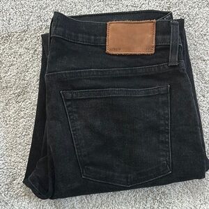 Classic Black Denim Jeans 770 straight 32x32